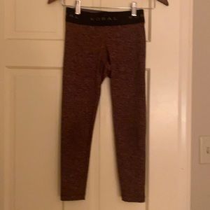 Koral Leggings- crop- size small